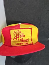 Holly Farms Racing Vintage NASCAR Embroidered Patch 80s Trucker Hat