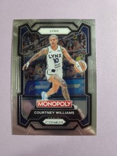Courtney Williams 2024 Panini Prizm Monopoly WNBA Basketball Card # 10 K3094