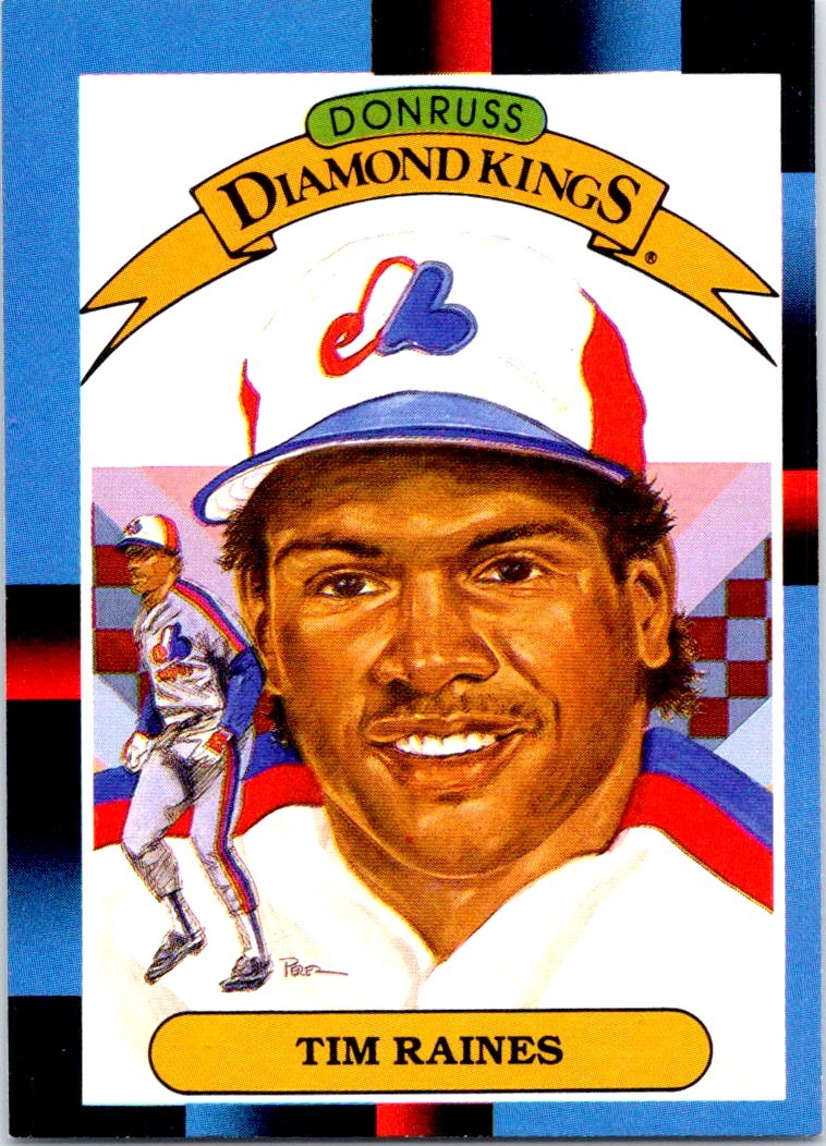 1988 Donruss #2 Tim Raines - Near Mint or Better