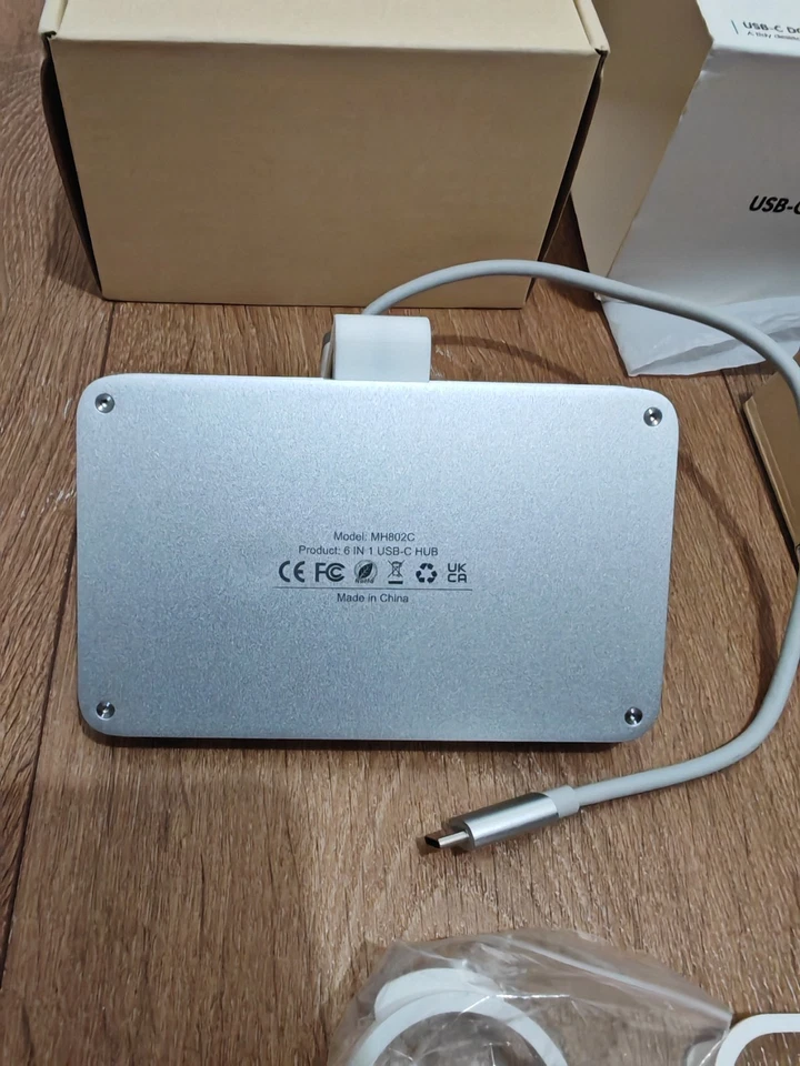 Minisopuru Silver USB C Dock for iMac 24 Inch MH802C - Image 3 of 4