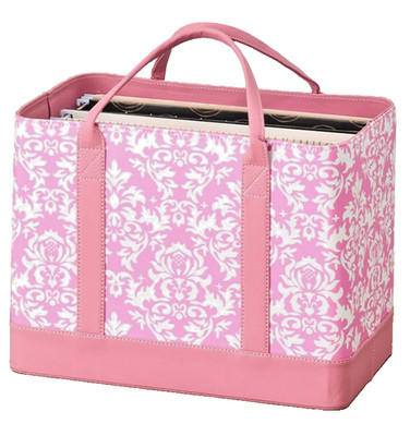 Chic Portable File Organizer Tote for Home or Office