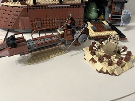 LEGO Star Wars Jabba's Sail Barge 6210 Manual Some Minifigures