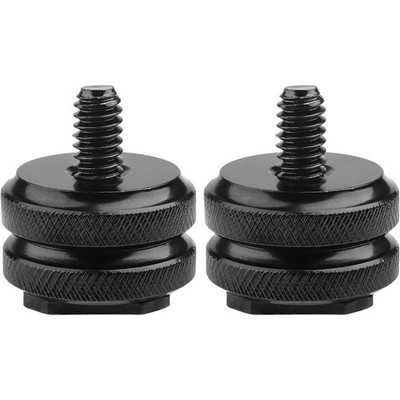 Camera Hot Shoe Mount to 1/4''-20 Tripod Screw Adapter Flash Shoe Mount for DSLR