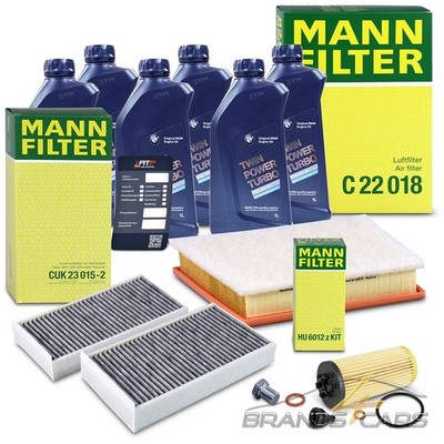 MANN INSPEKTIONSPAKET FÜR BMW 1-ER F40 2-ER F45 F46 X1 F48 X2 F39 MINI B37 B47