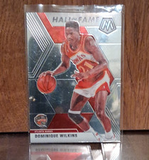 2019-20 Panini Mosaic Hall of Fame Dominique Wilkins #294 Atlanta Hawks NBA