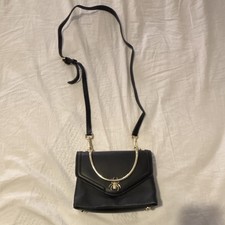 Spider gold and black purse