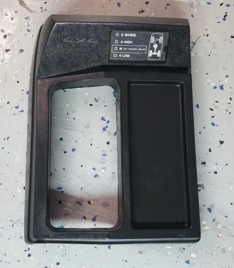 82 94 CHEVY S10 BLAZER GMC S15 JIMMY 4X4 CAJA DE TRANSFERENCIA PALANCA DE CAMBIOS MONTAJE BOTA Foto 2 de 4