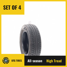 Set Of 4 Used 19565r15 Pirelli P4 Persist As Plus 91h - 10-10.532 Set Of 4 Used 19565r15 Pirelli P4 Persist As Plus 91h - 10-10.532