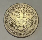 1912 Barber Half Dollar Denver Mintage Very Nice Condition