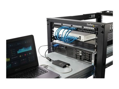 StarTech.com USB 2.0 KVM Konsole Mobiler Laptop Crash Cart Adapter mit