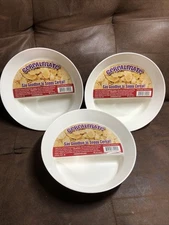 Large Never Soggy Cereal Bowl Uses 1/2 The Milk Great For Big Eaters 2 Pack NEW!