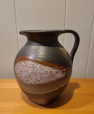 Vintage MCM Scheurich Pottery  Vase Jug Pitcher W. Germany 603-18