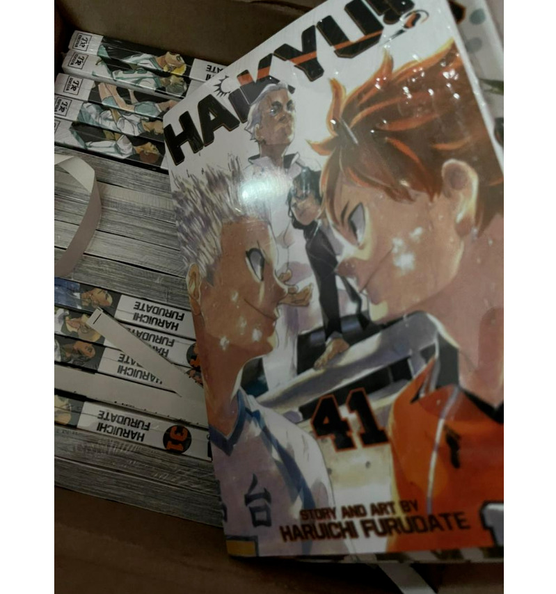 Full set] Haikyuu! ! Volumes 1-45 comic books Haruichi Furudate