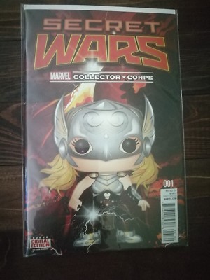 Secret Wars # 1 Marvel Collector Corps Variant Comic Englisch