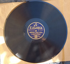 Antico grammofono Columbia 80 giri - musica "CHAUVE SOURIS"