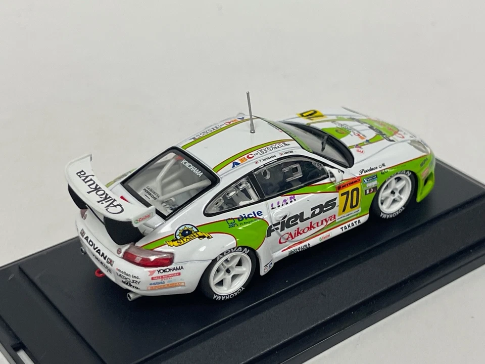 1/43 Ebbro Fields Gaikokuya Advan Porsche 911 2004 JGTC coche #70 #599 CS1117 Foto 3 de 4