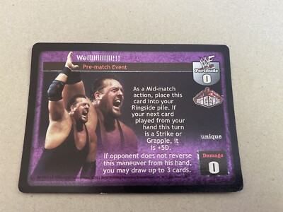 Wellllllllllll !!! - The Big Show - WWF/WWE Raw Deal Mania UR Rare Foil