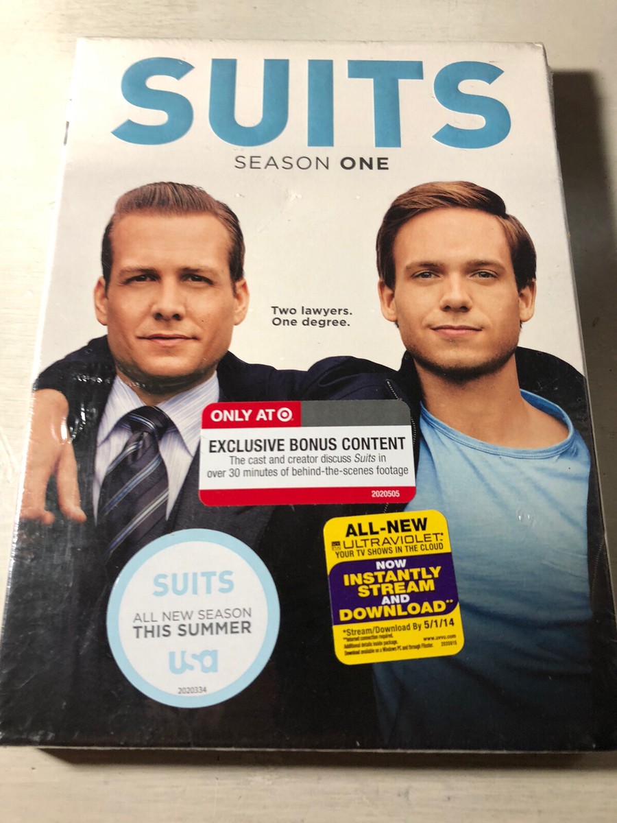 Suits Season One (2011) DVD NEW Drama Comedy Series