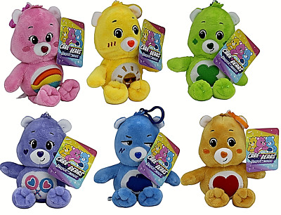Glücksbärchis Stofftier mit Anhänger ca. 23cm  Care Bears Plüschtier Kuscheltier