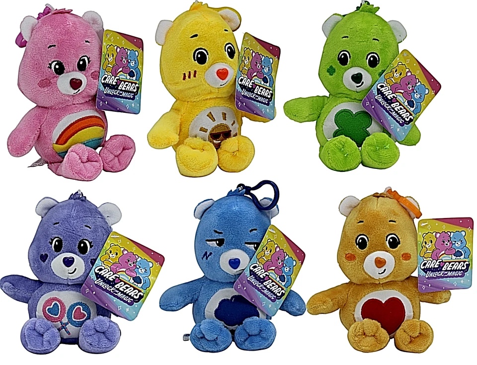Glücksbärchis Stofftier mit Anhänger ca. 23cm Care Bears Plüschtier Kuscheltier