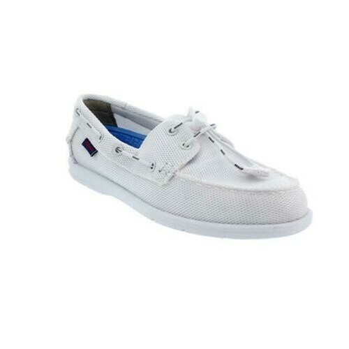 Sebago Naples Tech Boat Shoes White EU 39