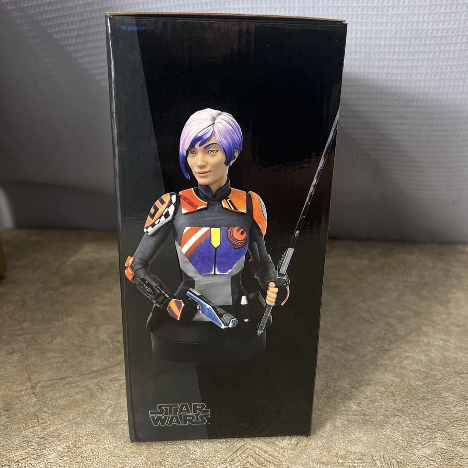🔥 Star Wars: Rebels - Sabine Wren Escala 1/6 Mini Busto Suave Gigante Ahsoka Nuevo en Caja Foto 4 de 4