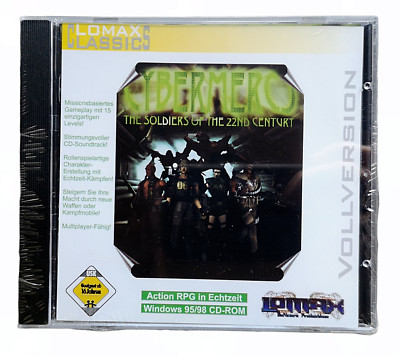 Cybermercs PC Spiel Computerspiel Vintage 1999 CD Rom Action-RPG - Neu & Sealed
