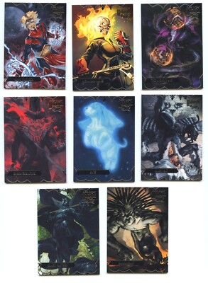 2023 Upper Deck Marvel Fleer Ultra Midnight Sons Base Cards
