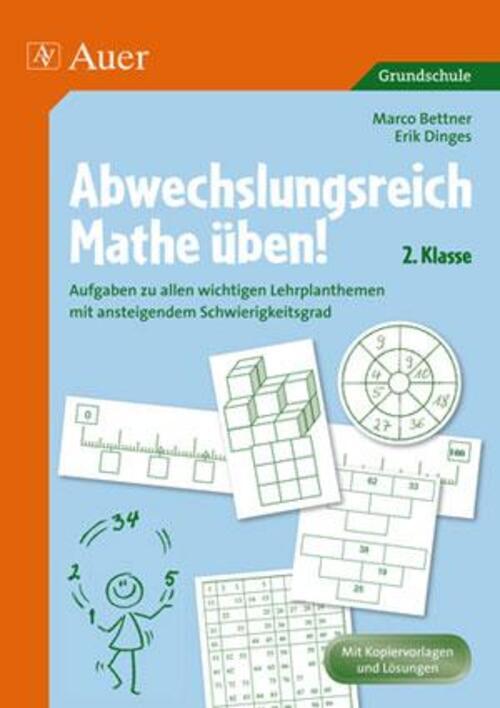 Thumbnail - Abwechslungsreich Mathe Üben 2. Klasse | Marco Bettner (u. A.) |
