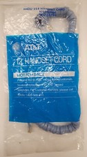 Vintage NOS AT T 12' Handset Spring Cord Light Gray Blue H4DU 254