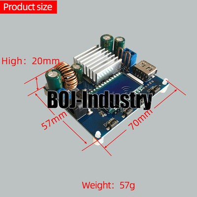 12V Boost Buck 9V 24V Adjustable Solar Charging Module Constant Voltage Current