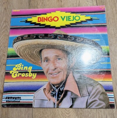 BING CROSBY Vinyl BINGO VIEJO Record 1977 Anahuac NEW Free Shipping SEALED