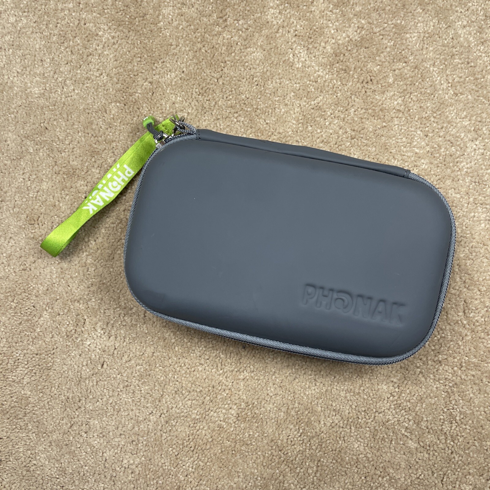 Слуховой аппарат Phonak для хранения серый зеленый жесткий мягкий дорожный раскладушка только чехол на молнии