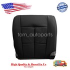 New Driver Passenger Bottom Leather Seat Cover Black For 07-14 Lincoln