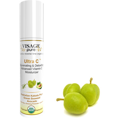 Ultra C - Brightening and Rejuvenating Moisturizer-USDA Organic - by Visage Pure