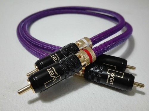 CAVI DI SEGNALE AUDIO ARTIGINALI VAN DAMME PRO GRADE RCA PLACCATI A SERRAGGIO - Zdjęcie 4 z 19