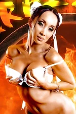 4x6 Artistic Photo Fine Art Beautiful Busty Asi Model 120524 katsuni