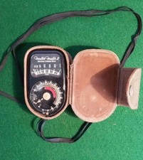 Weston Master II Universal Exposure Meter w/case Model 735
