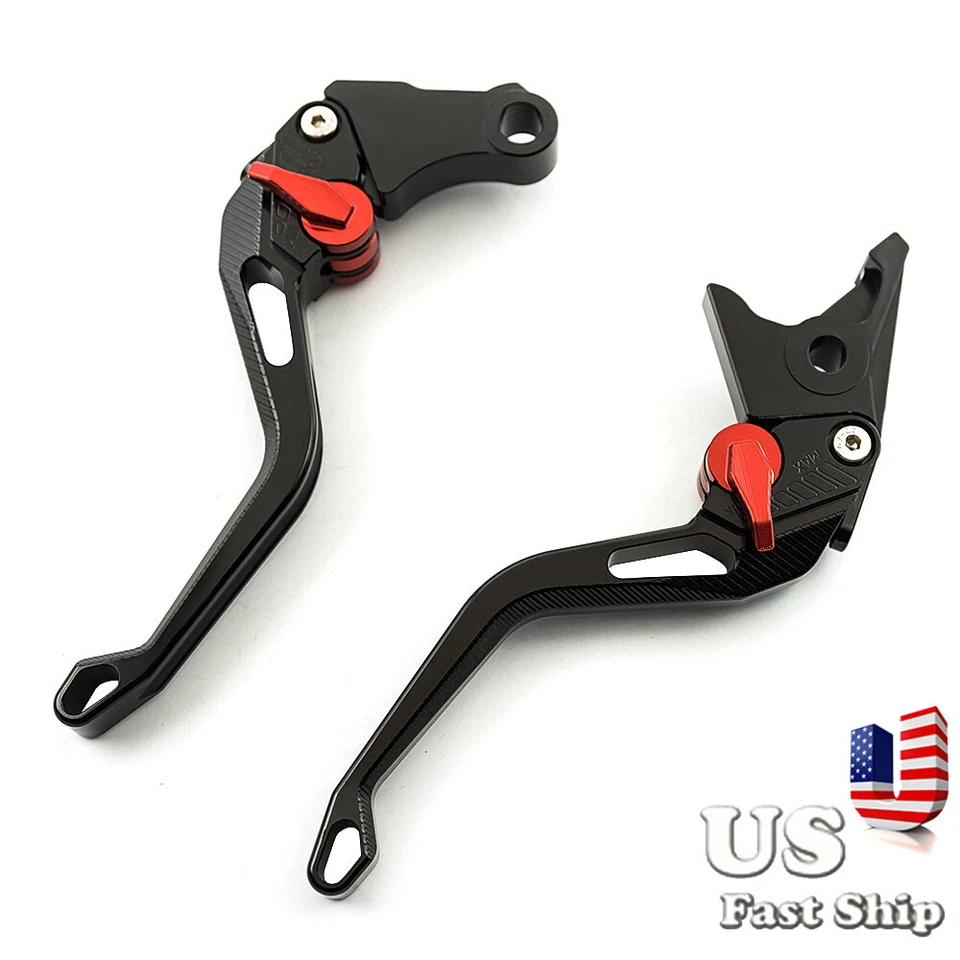 Envío a EE. UU. Para YAMAHA YBR250 FAZER Honda CBR600RR 3D Palanca de embrague de freno Chorro de arena Foto 4 de 4