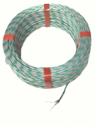 Cavo TTS per termocoppia tipo "k" schermato Sez. 2 x 0.35 mm² x1mtl. | CVTK