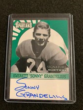2004 TK Legacy MSU Spartans Signature Ed. Everett Sonny Grandelius Auto MSU4