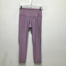 Under Armour Womens Purple Heat Gear High Rise Stretch Compression Leggings S