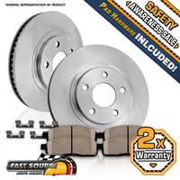 Front 297 Mm Oe Replacement Brake Disc Rotors And Ceramic Pads Set Chrysler on sale Front 297 Mm Oe Replacement Brake Disc Rotors And Ceramic Pads Set Chrysler on sale
