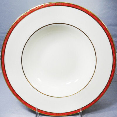 CARLTON by Minton Rim Soup Bowl 8'' diameter NEW NEVER USED made in England