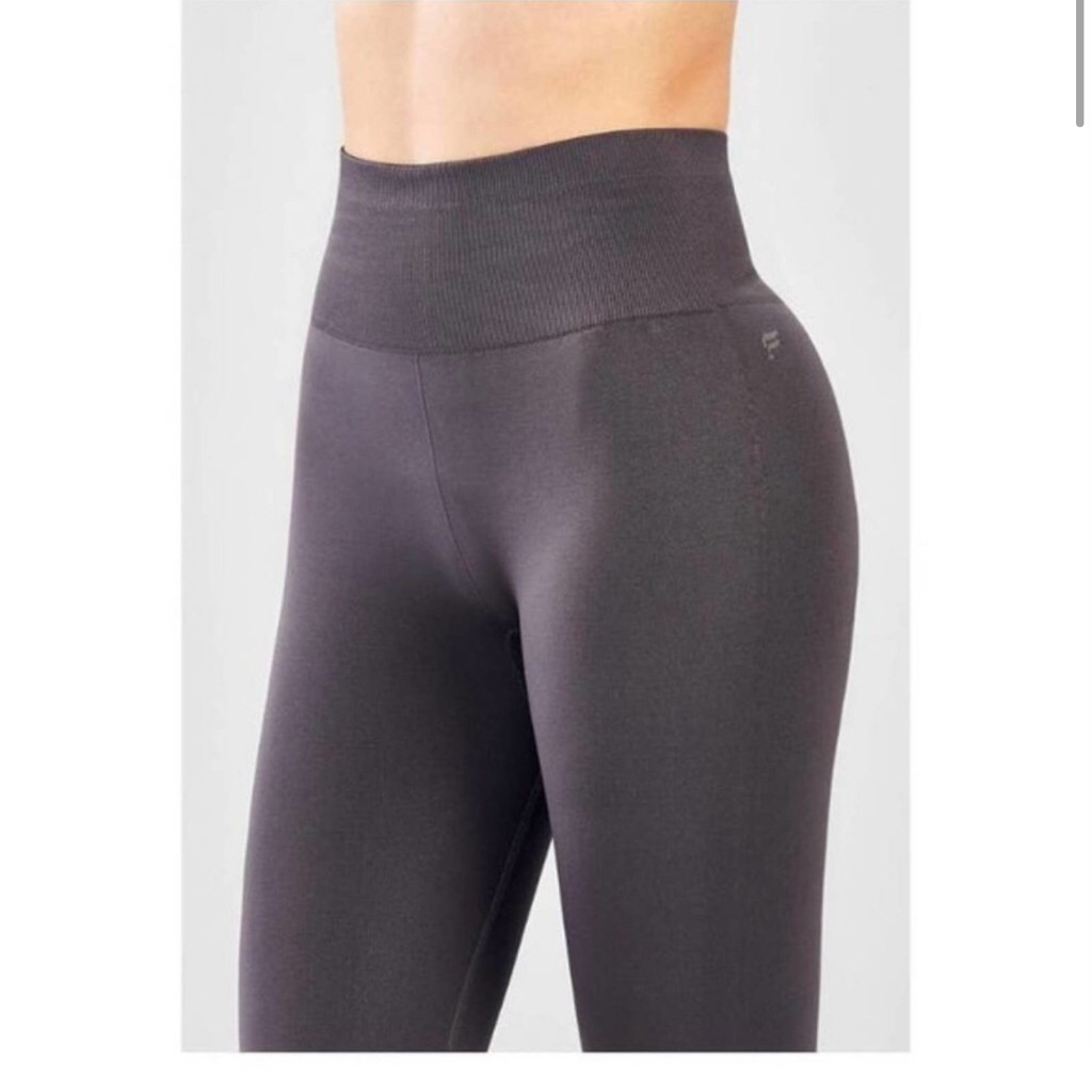 fabletics gray seem less high waisted leggings - image 2