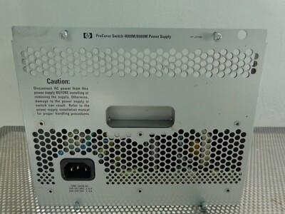 HP ProCurve SWITCH 4000M / 8000M POWER SUPPLY 100-240V PN: J4119A