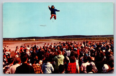 Wien Thrill Packed Polar Tours in Alaska, Fairbanks AK Vintage Postcard
