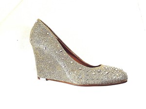 glitter wedges wedding