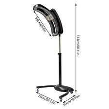 Adj table Vertical Hairdressing Heater Vertical Cold Standing Hair Dryer 950W