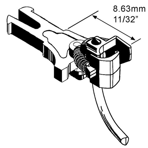 Kadee HO scale #18 European NEM Medium (8.63mm) magne-matic coupler ~ 2 Pair New - Picture 2 of 4
